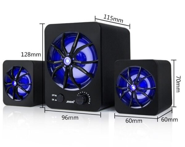 Laptop desktop computer speaker 2.1 Multimedia